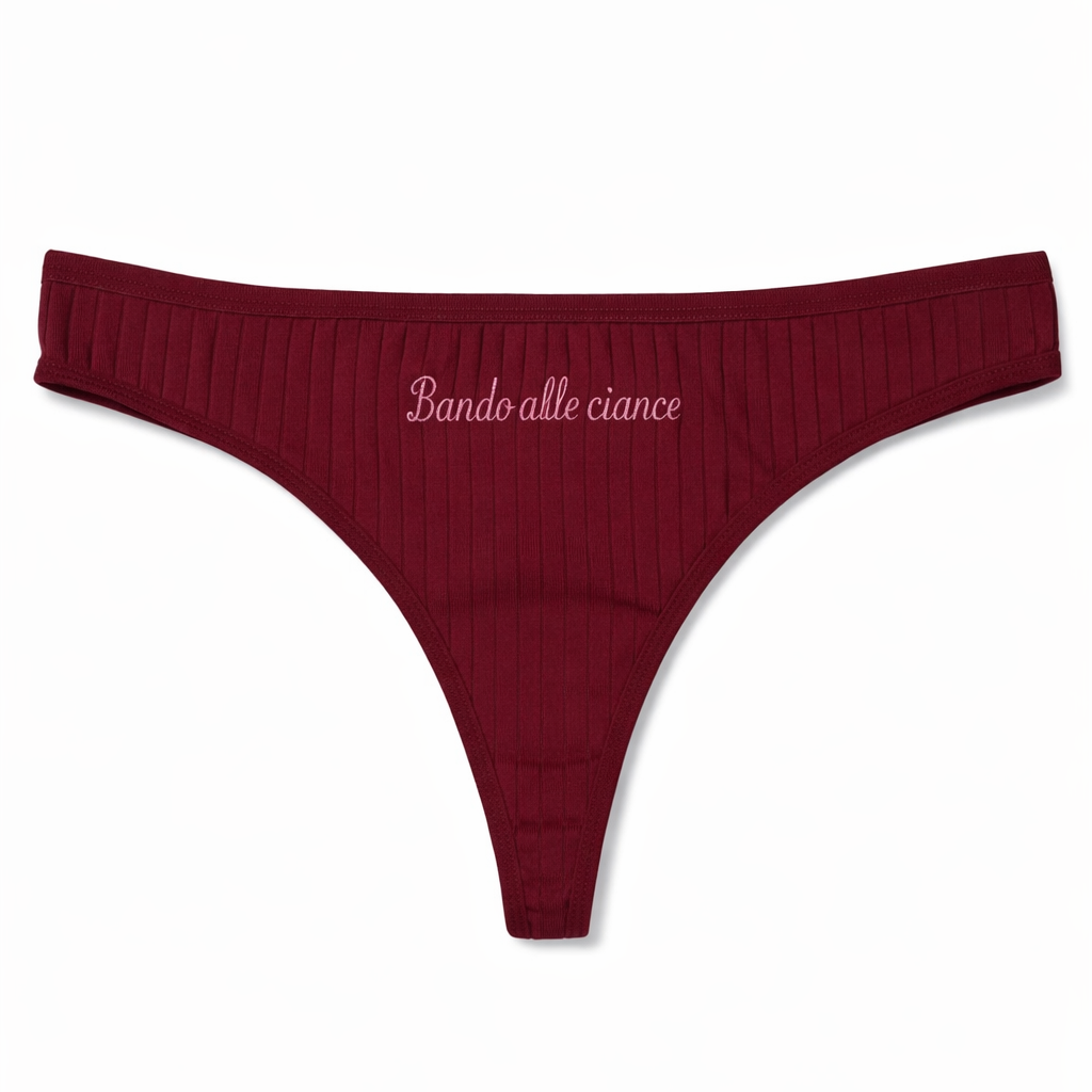 BRASILIANA a costine "Bando alle ciance" in Cotone