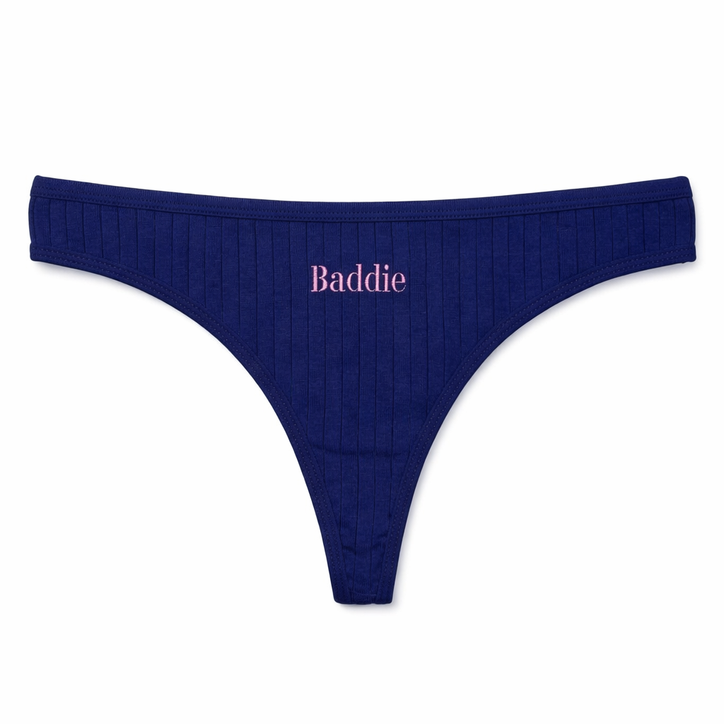 BRASILIANA a costine "Baddie" in Cotone