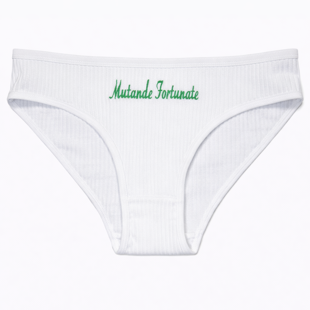 MUTANDE a costine "PORCALOCA" in Cotone