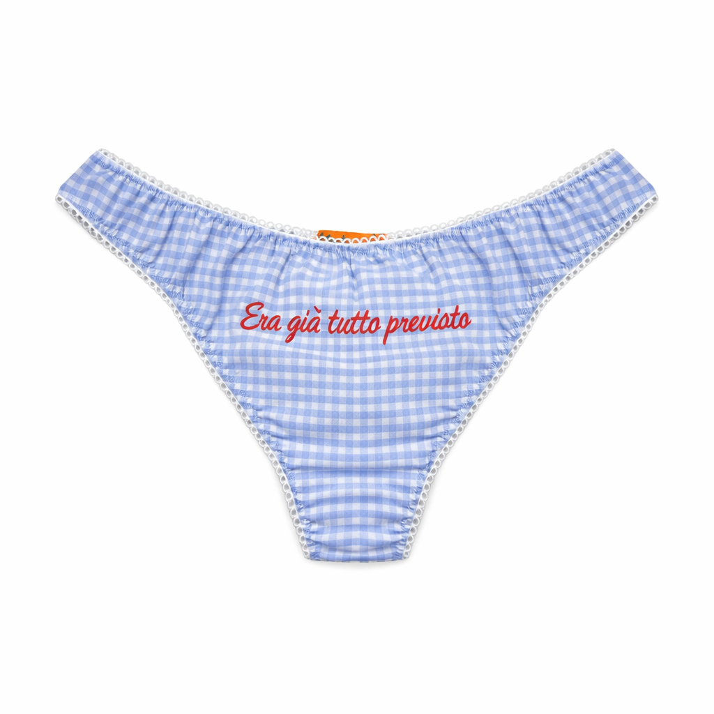 BRASILIANA "Era già tutto previsto" in cotone