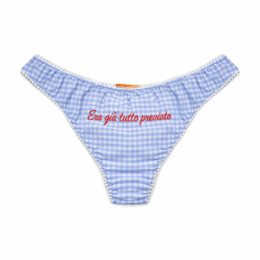 BRASILIANA "Era già tutto previsto" in cotone