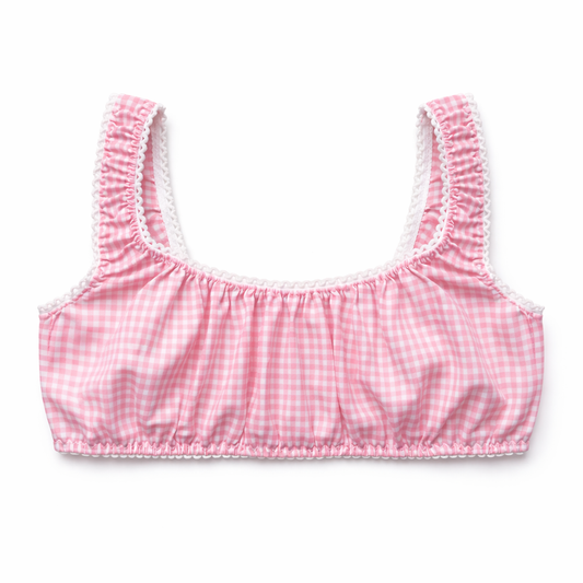 BRALETTE in cotone Rosa salmone