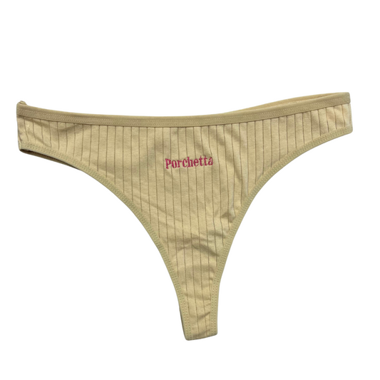 Slip Brasialiana "Porchetta" Beige