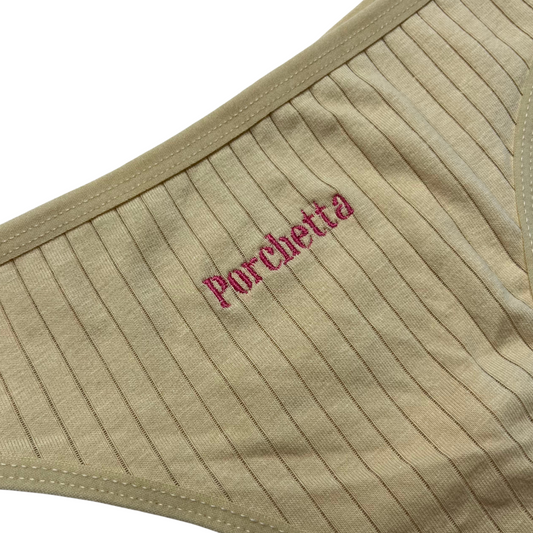 Slip Brasialiana "Porchetta" Beige