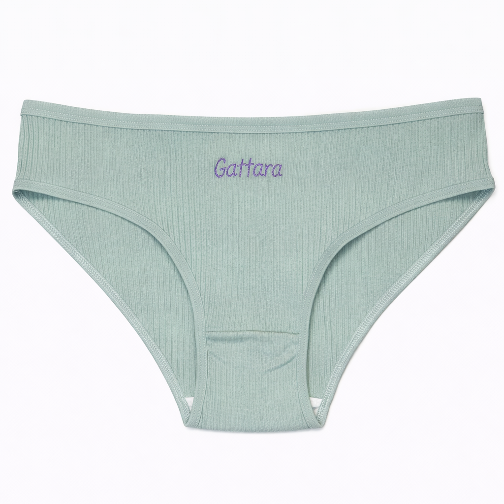 MUTANDE a costine "Gattara" in Cotone