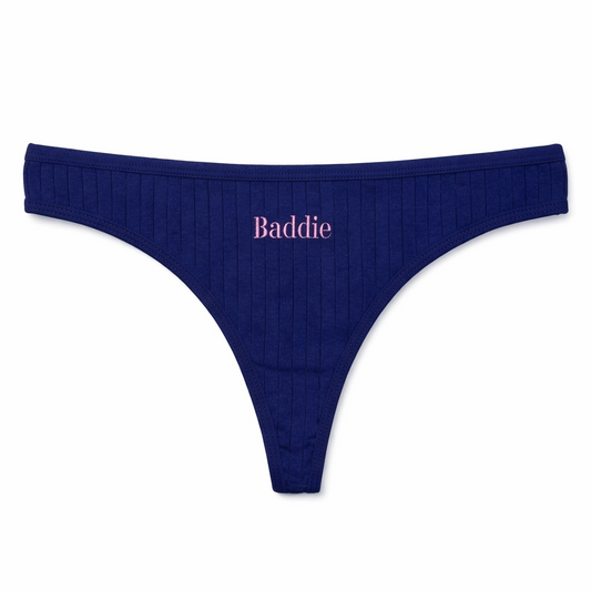 BRASILIANA a costine "Baddie" in Cotone