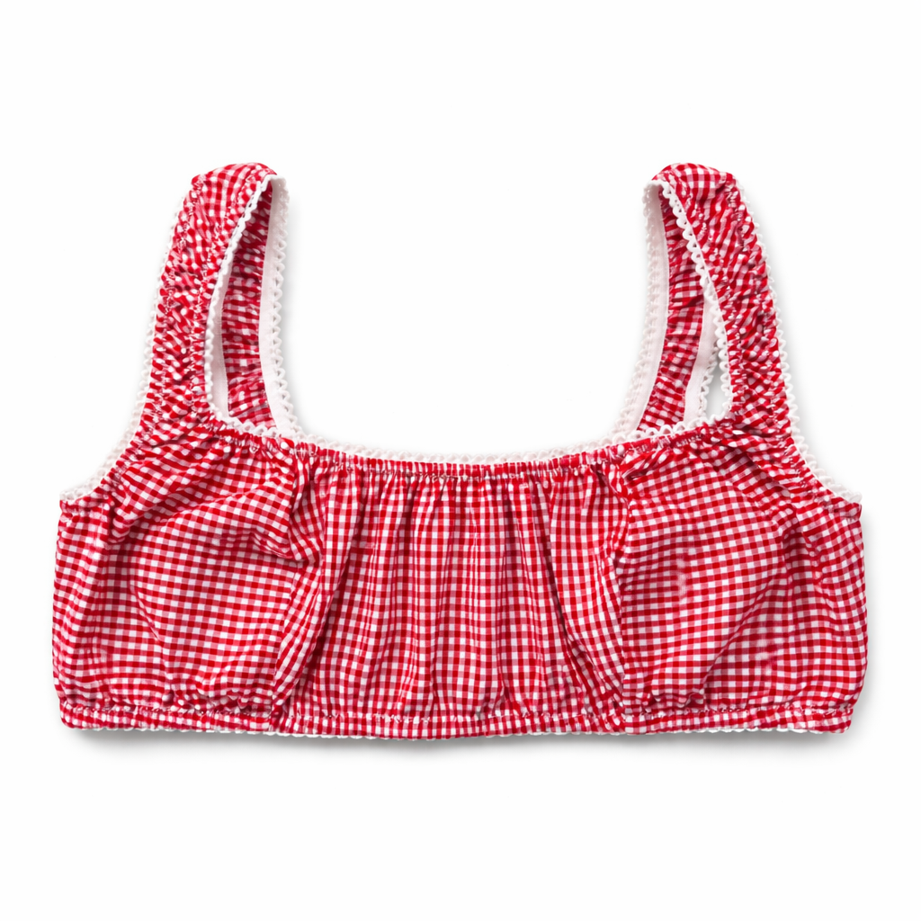 BRALETTE in cotone rosso