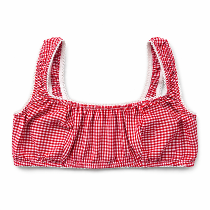 BRALETTE in cotone rosso