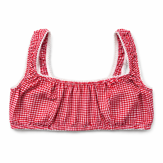 BRALETTE in cotone rosso