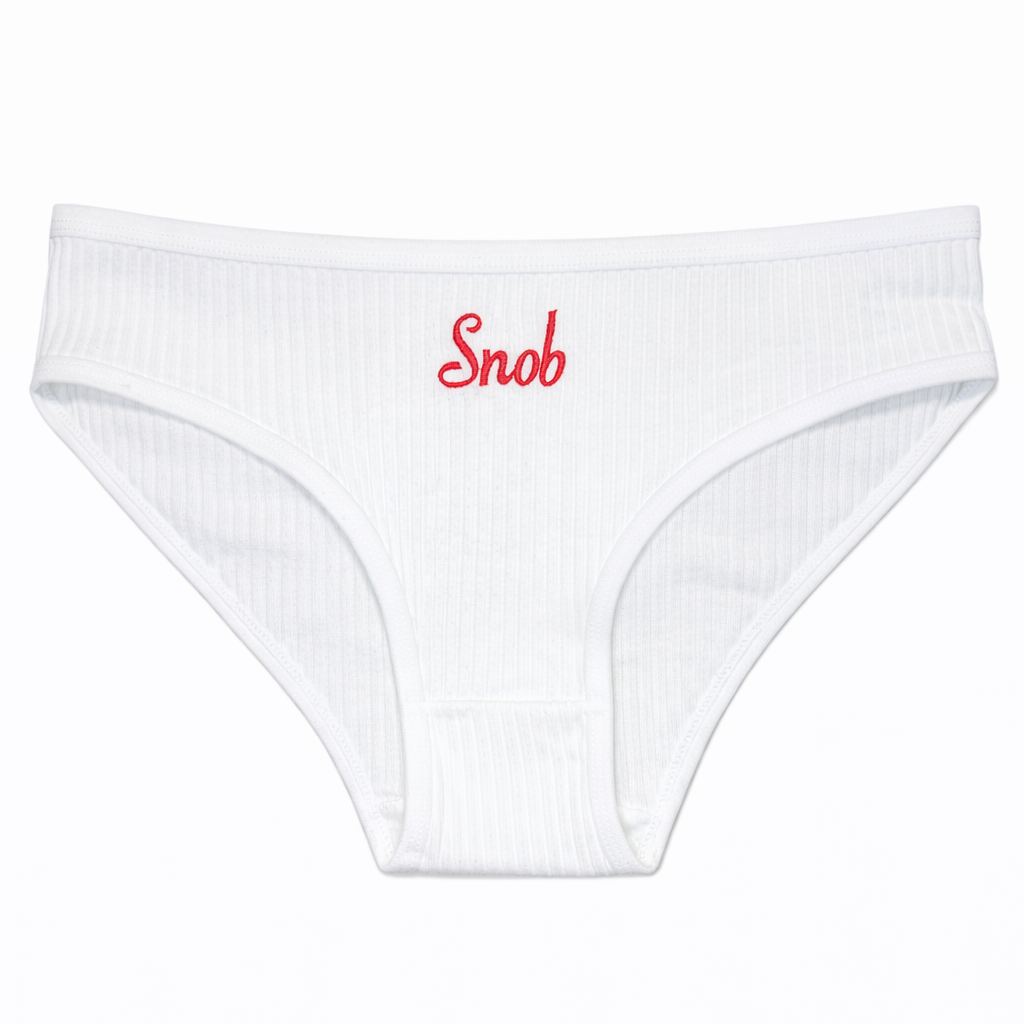 MUTANDE a costine "Snob" in Cotone