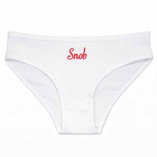 MUTANDE a costine "Snob" in Cotone