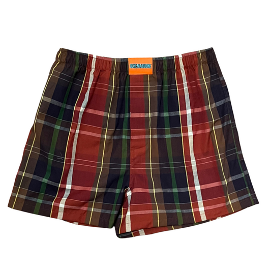 Mutandoni di Lusso 100%Cotone Tartan