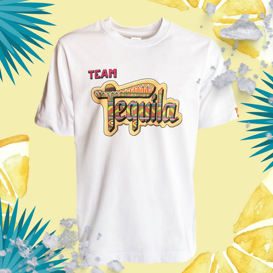 T-shirt stampata "TEAM TEQUILA"